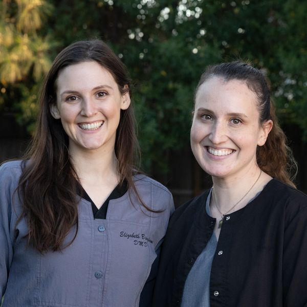 Drs. Elizabeth Bingham and Allison Perry of Bingham Dentistry in Davis, California